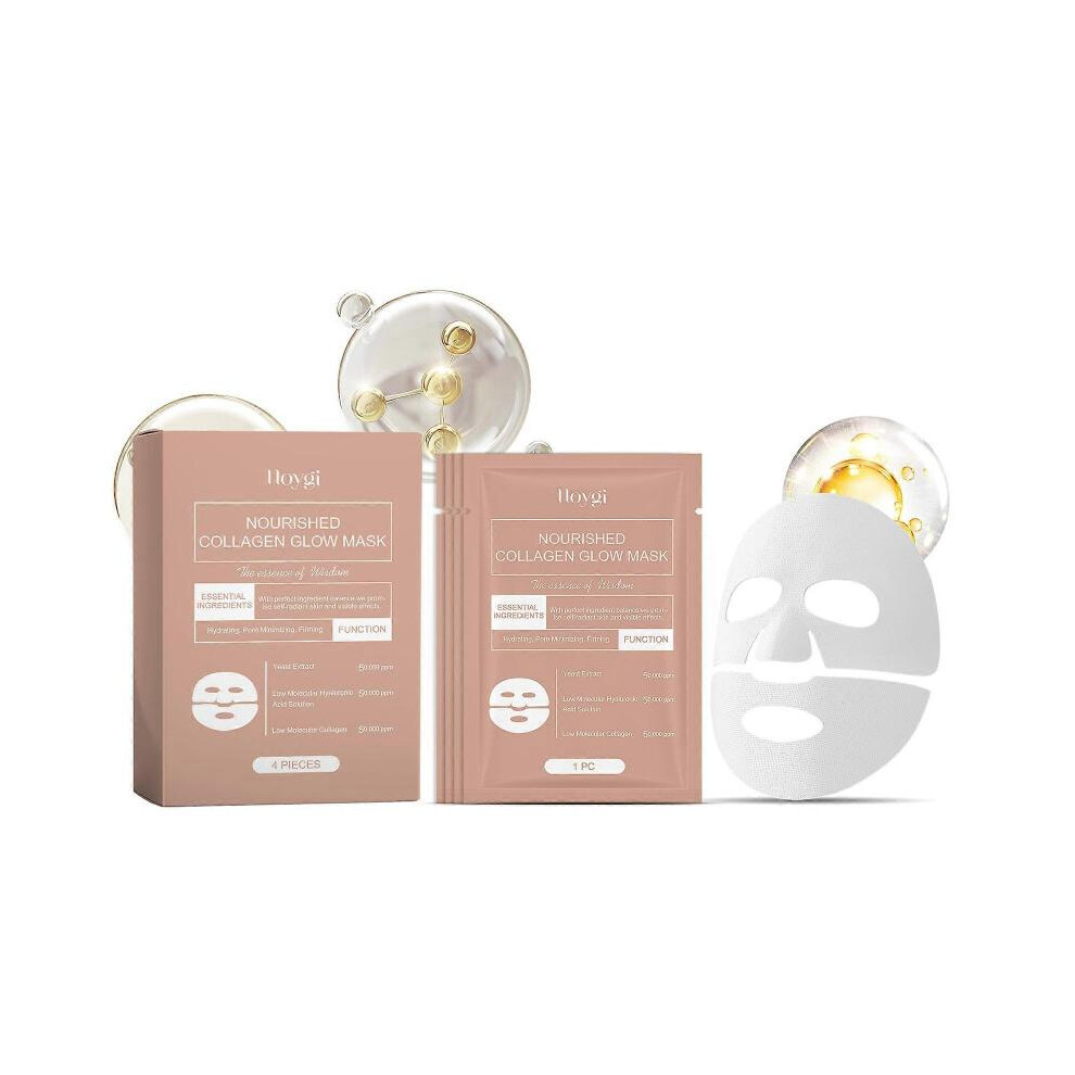 Hoygi Collagen Moisturizing Mask Gentle Nourishing Moisturizing Moisturizing and Improving Skin Facial Care Mask