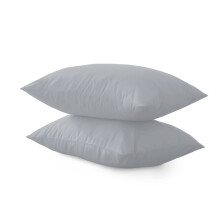 (Silver, Standard Pillow Cover) 4 Piece Duvet Covers Bedding Set Fitted Bed Sheets