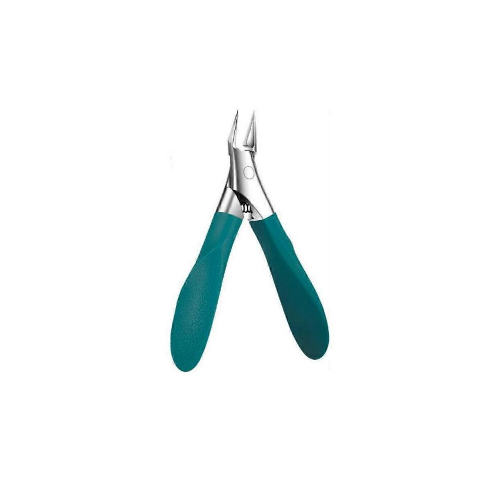 Green (Green) Super Oblique Nail Clippers,Eagle Beak Beveled,Opening Anti Slanted For Nails