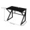 Living And Home K-shaped Frame Office Desk Workstation Game Table, Black 6
