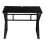 Living And Home K-shaped Frame Office Desk Workstation Game Table, Black 2