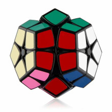 2x2 Megaminx Speed Cube Smooth Pentagonal Dodecahedron Puzzles Cube Black