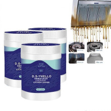 3x 2024 New Mof Chef Cleaner Powder - 500g Heavy Oil Stain Powder Cleaner