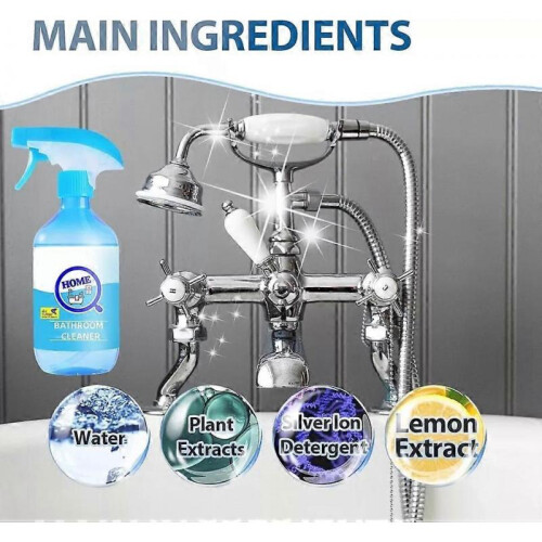 (1pc) Powerful Bathroom Limescale Remover - 500ML Home Bathroom Cleaner 2