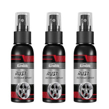 (3pcs) Multi Purpose Rust Remover Spray Metal Surface Chrome Paint Car Maintenance Iron Powder Cleaning Super Rust Remover Cleaner