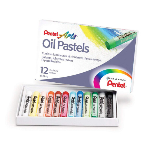 Pentel Pentel Oil Pastel Set (Pack of 12)