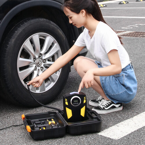 12V Digital Tyre Inflator 150PSI Car Pump Air Compressor Light
