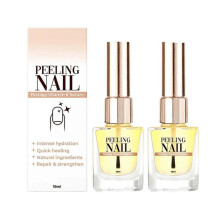 (2pcs) Peeling Nail Therapy Vitamin E Serum, Vitamin E Nail and Cuticle Oil, Nail Cuticle Oil Vitamin E, Cuticle Oil for Nails, Nourish Dry Damaged Nails