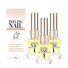 (3pcs) Peeling Nail Therapy Vitamin E Serum, Vitamin E Nail and Cuticle Oil, Nail Cuticle Oil Vitamin E, Cuticle Oil for Nails, Nourish Dry Damaged Nails