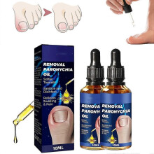 2pcs German Toenail Care Removal Paronychia Oil, Ingrown Toenail Treatment, Damaged Discoloration Nail Repair