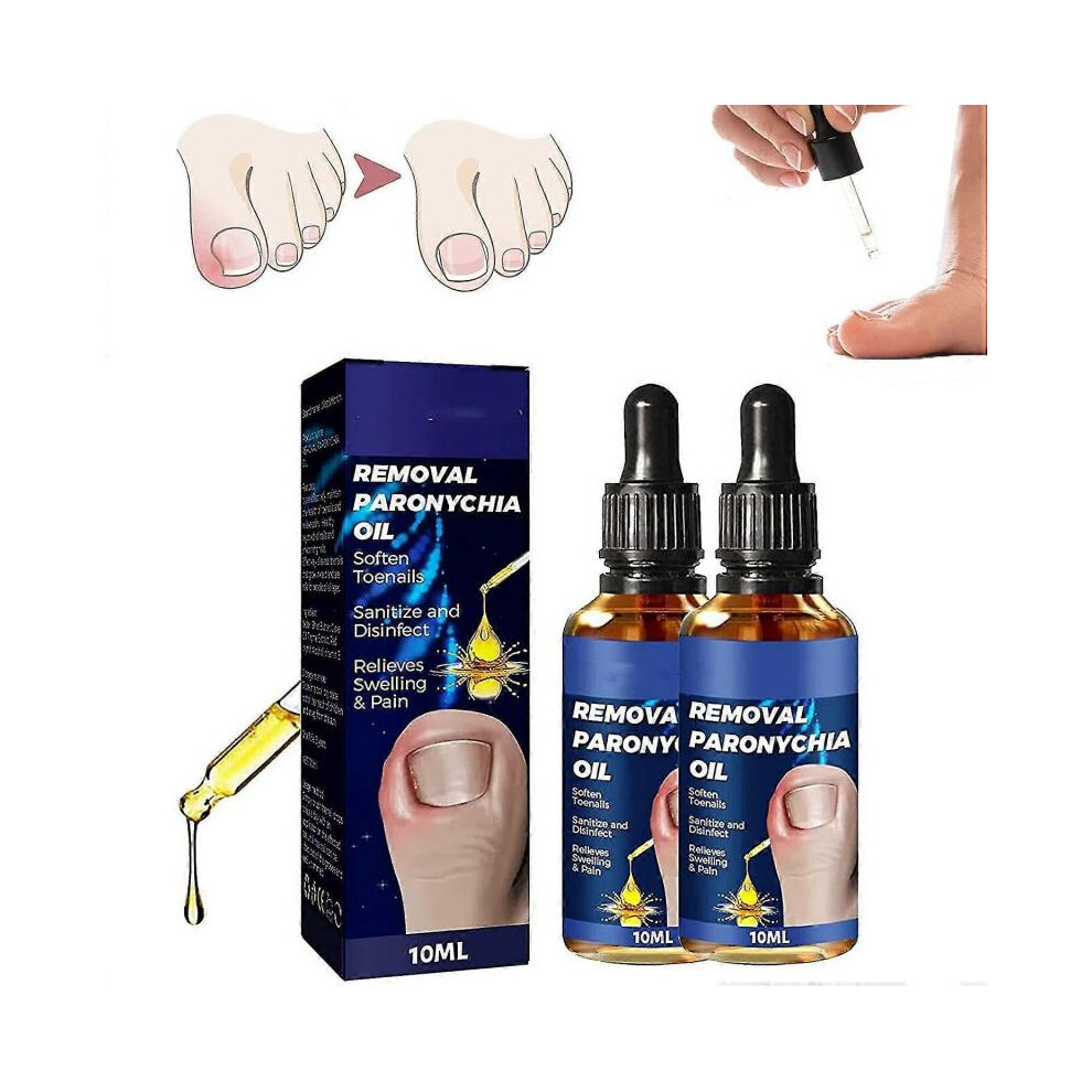 2 pcs Nail care oil for ingrown nails, treatment for damaged and discoloured nails