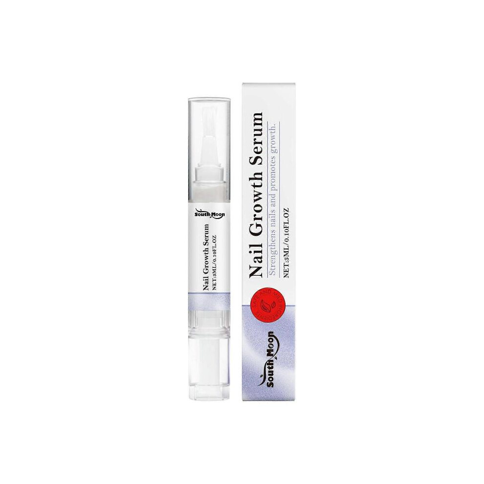 (2pcs) Nail Growth Serum, 3ml Nail Oil for Healthy Fingernails & Toenails, Nail Care Oil Strengthens Nails and Promotes Growth