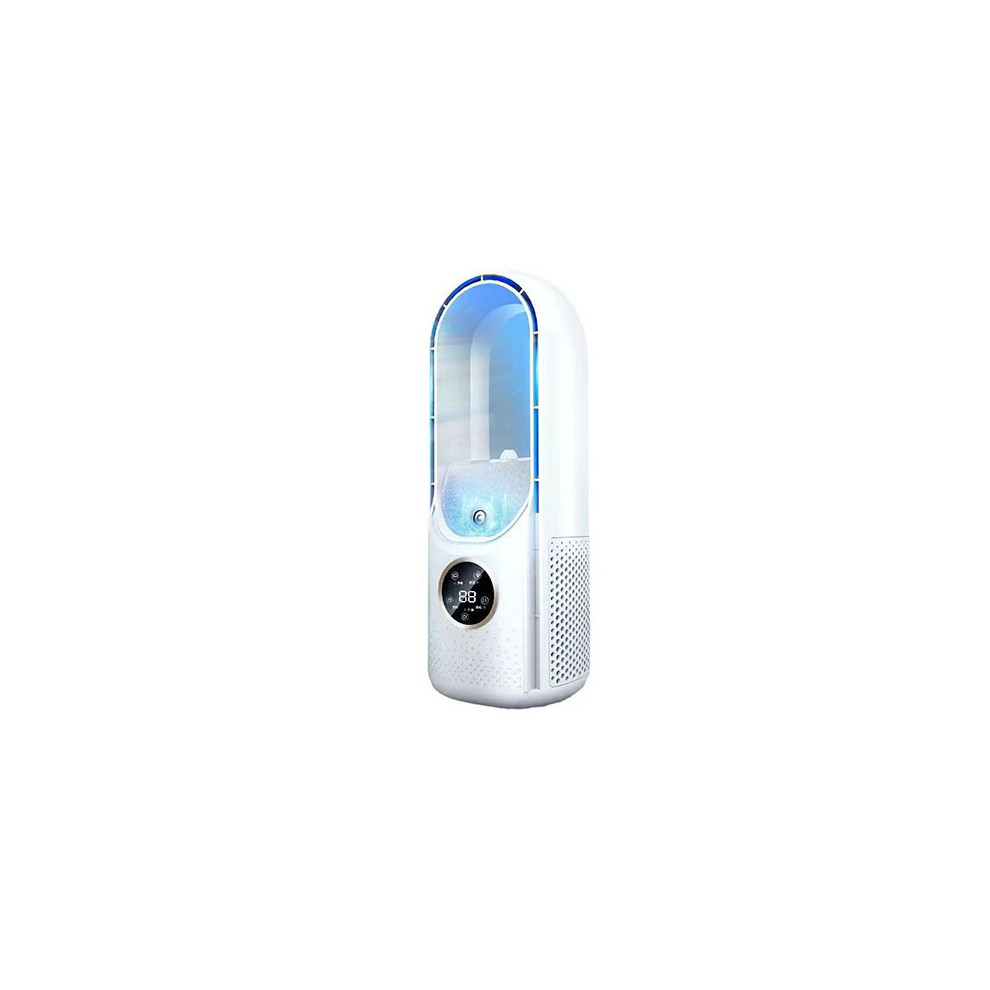 Bghone Uk Fast Air Cooler Air Conditioning Humidification 6 Speed Timer Fan White