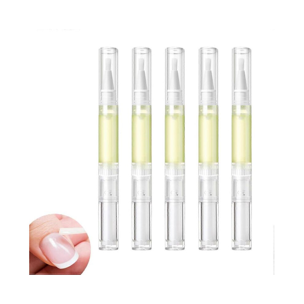 (5pcs) Radiant Nail Growth Oil, 2ml Nail Growth Oil, Nail Growth Oil Pen, Nail Strengthener, Cuticle Oil For Moisturize Strengthen Brighten Nails Care