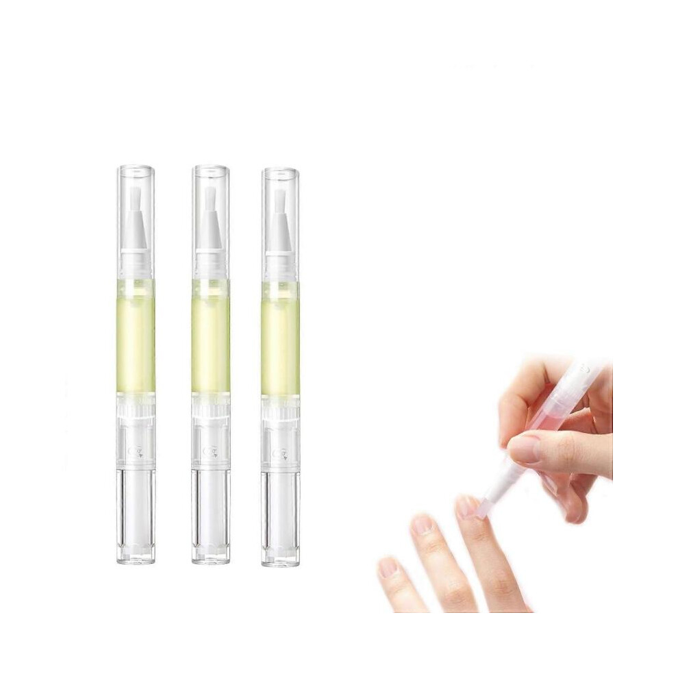 (3pcs) Radiant Nail Growth Oil, 2ml Nail Growth Oil, Nail Growth Oil Pen, Nail Strengthener, Cuticle Oil For Moisturize Strengthen Brighten Nails Care