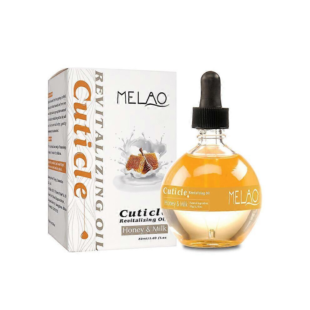 (3Pcs) Revitalizing Cuticle Oil, 50ml Honey & Milk Revitalizing Cuticle Oil, Moisturizing Cuticle & Nail Care Oil, Nail & Cuticle Hydration