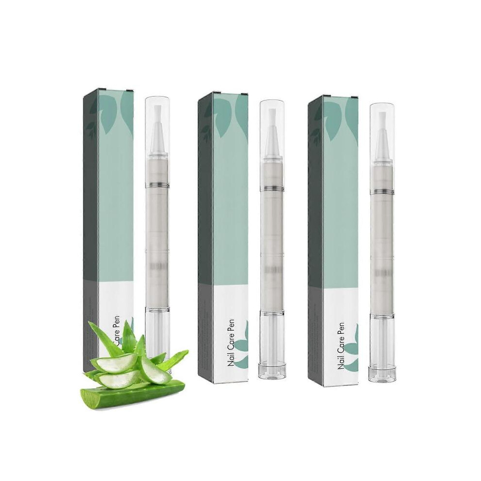(3pcs) Nail Restoration Pen, Nail Care Pen, Nail Treatment Pen, Cuticle Oil for Nails, Nail Repair Pen for Damaged Nails, Nail Strengthener Cuticle Se