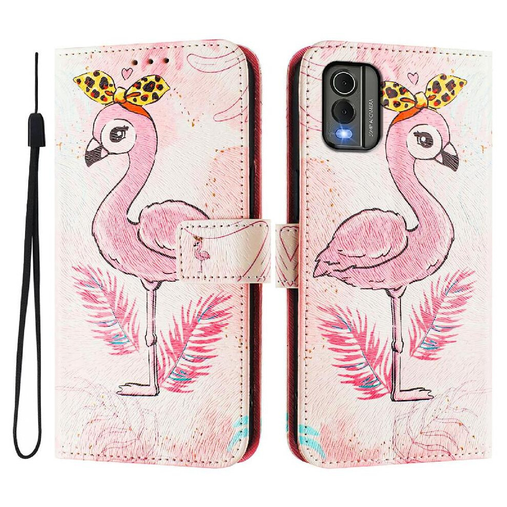 (C3 ) Case For Nokia C32 Card Holder Pattern Flip Pu Leather With Credit Slot Wallet Cover 764563456017