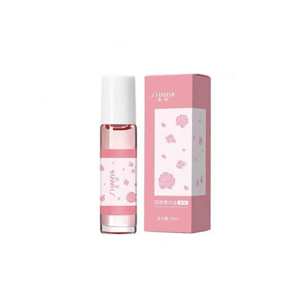 (Rose) Cuticle Oil for Nails, Rolling Ball Nail Nutrition Oil Pen, Cuticle Oil for Nails Repaired Dryness Damaged Nails and Cuticle, Moisturizes Nail
