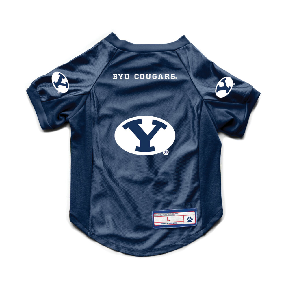 Ncaa Byu Cougars Pet Stretch Jersey Jersey Xl-image