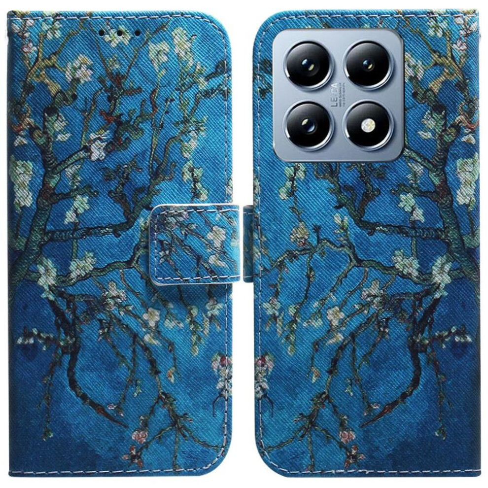 (Ohter) Flip Case For Xiaomi 14T 5G Pu Leather Magnetic Closure Wallet Painted Card Slots 764563460922