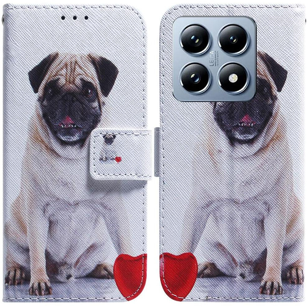 (C5 ) Flip Case For Xiaomi 14T 5G Pu Leather Magnetic Closure Wallet Painted Card Slots 764563460939