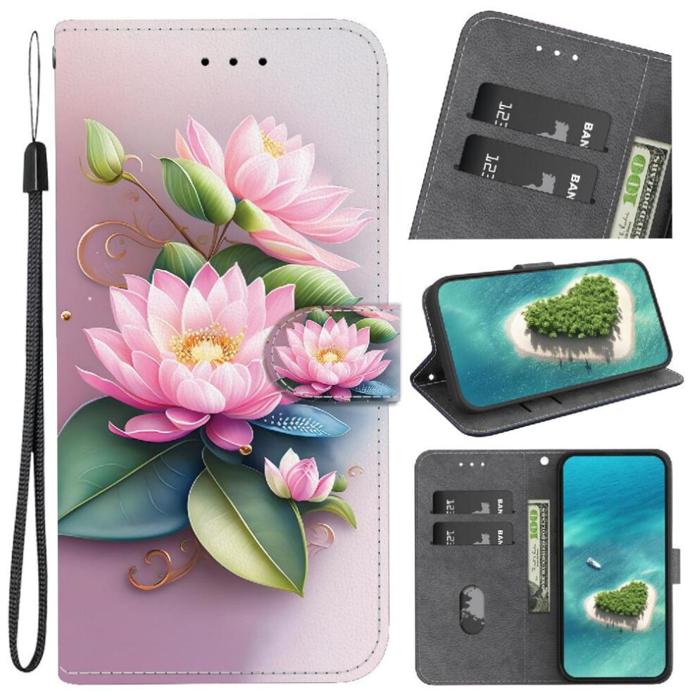 (C3 ) Compatible With Xiaomi 14T Case Pu Leather Card Slot Kickstand Pattern Cover Card Slots 764563461219