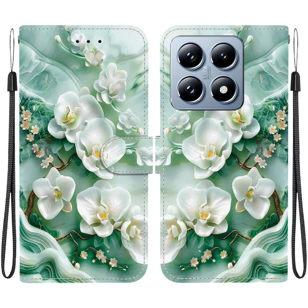 (C2) Case For Xiaomi 14T Pro Pu Leather Pattern Cover Flip Leather Wallet 764563461271