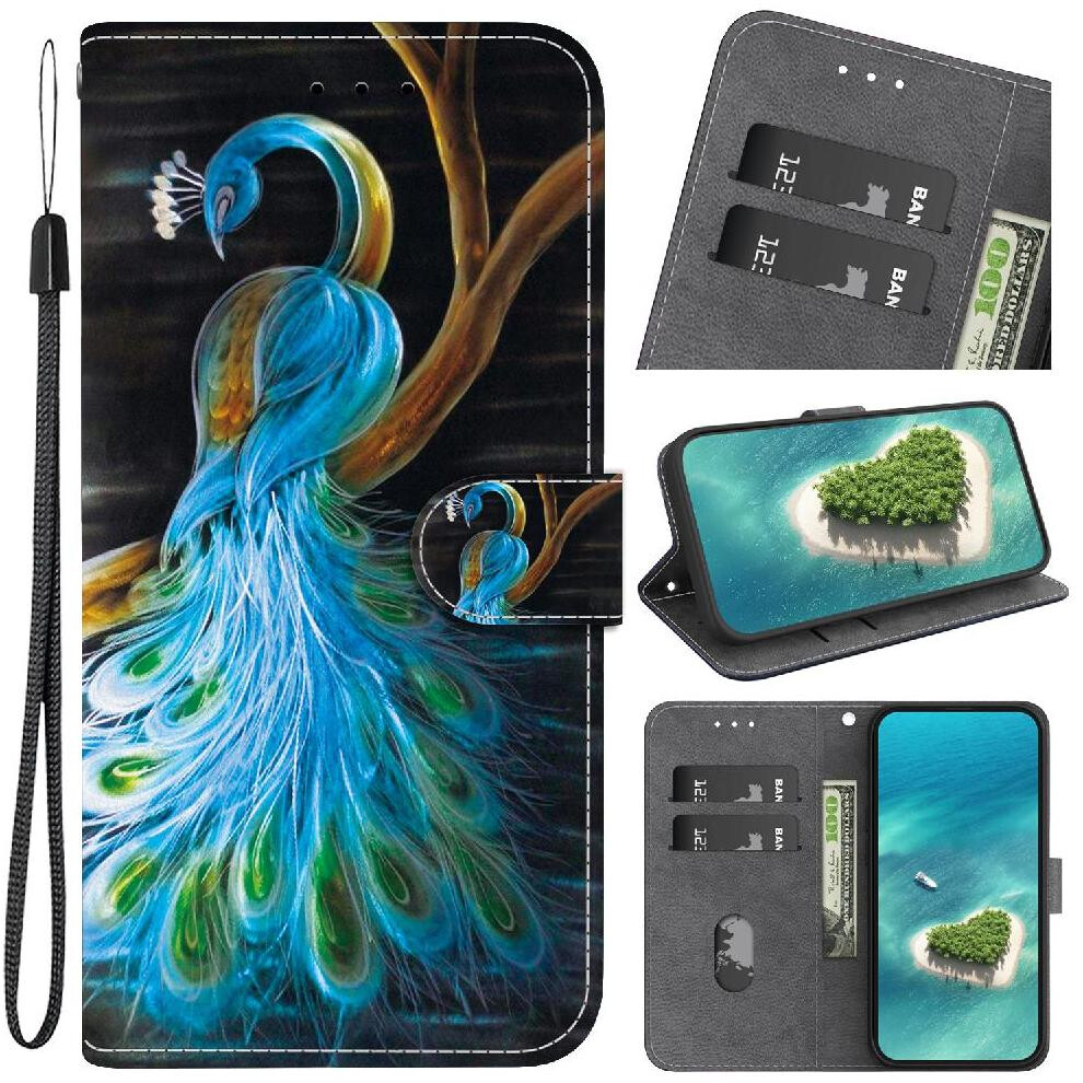 (C1 ) Compatible With Xiaomi 14T 5G Case Pu Leather Card Slot Kickstand Card Slots Pattern Cover 764563461868