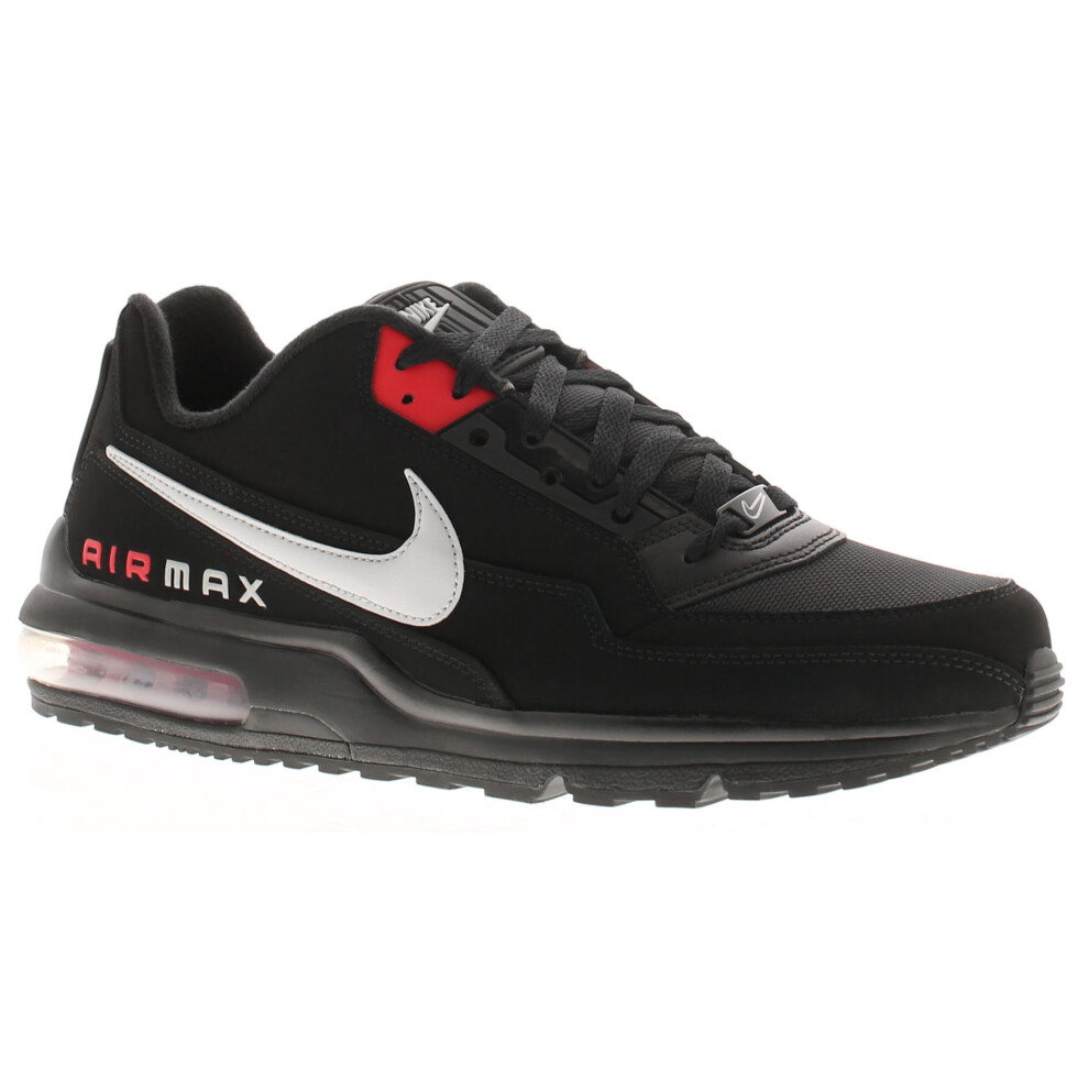 (Black, 10 (Adults')) Nike Mens Running Trainers Air Max LTD 3 Lace Up black UK Size