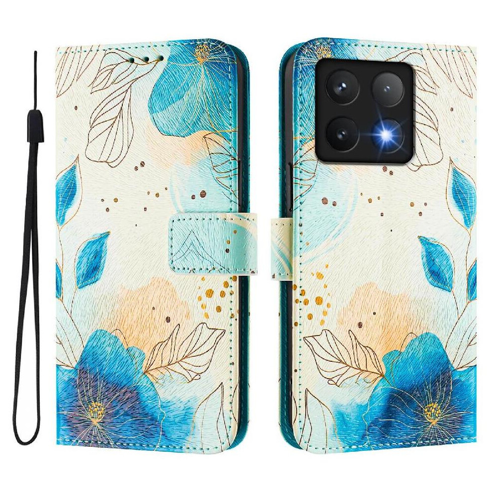 (C6) Case For Xiaomi 14T Pro Pattern Flip Cover Pu Leather Wallet With Credit Slot 764563465385