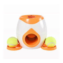 Dog Toy Tennis Pet Ball Launcher Dog Toys Tennis Food Reward Machine Thrower Interactive Feeder Toy