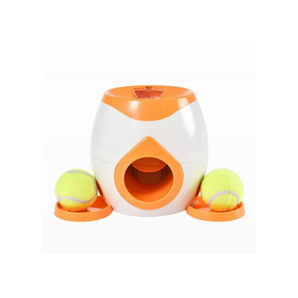 Dog Toy Tennis Pet Ball Launcher Dog Toys Tennis Food Reward Machine Thrower Interactive Feeder Toy