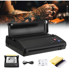 Coupler Tattoo Transfer Machine, Fast Speed and Low Heat Tattoo Thermocopier, Portable Tattoo Printer with 10 Transfer Papers