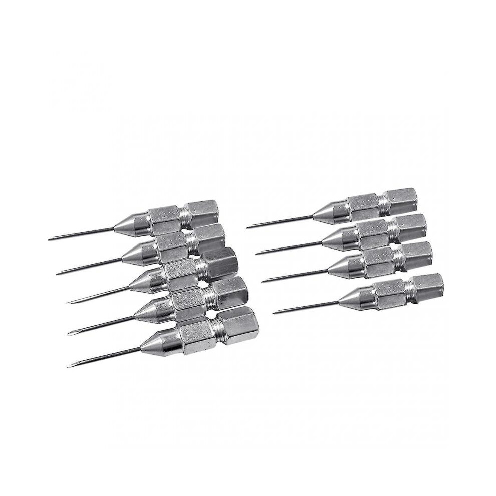 (9pcs) Grease Spear Needle Tip Of The Mouth Manual Grease Machine Accessories-image-OPC-PH5R6GN-NEW