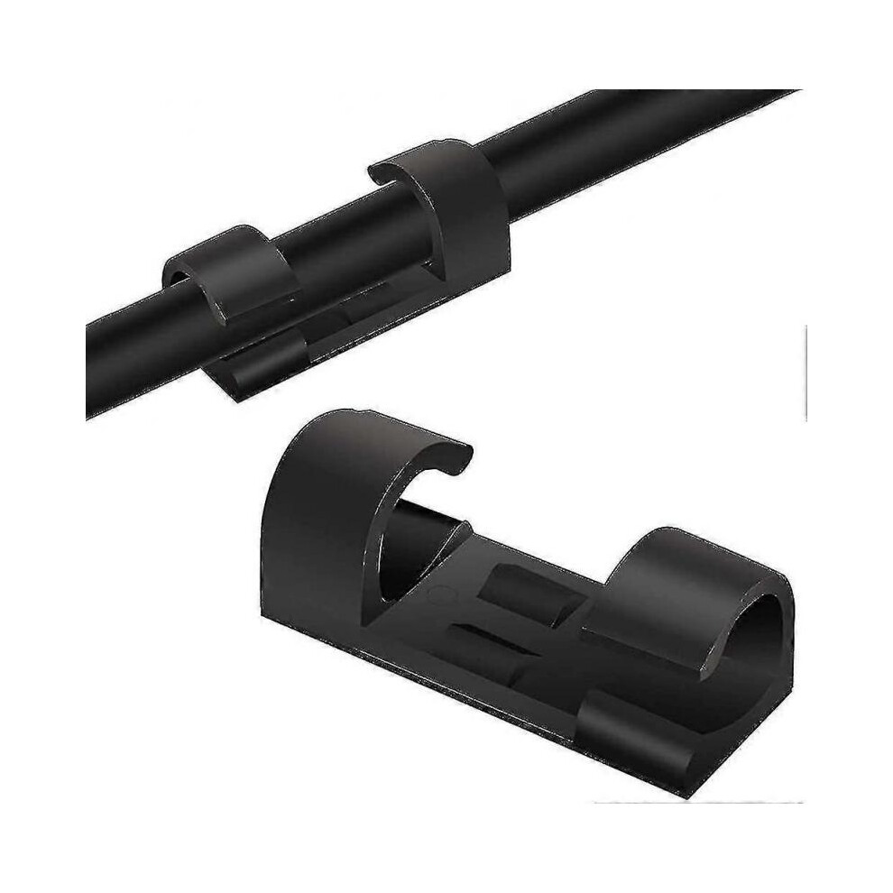 20 Pcs Cable Clips Cable Tidy Clips, Cable Ties, Self Adhesive Fixing