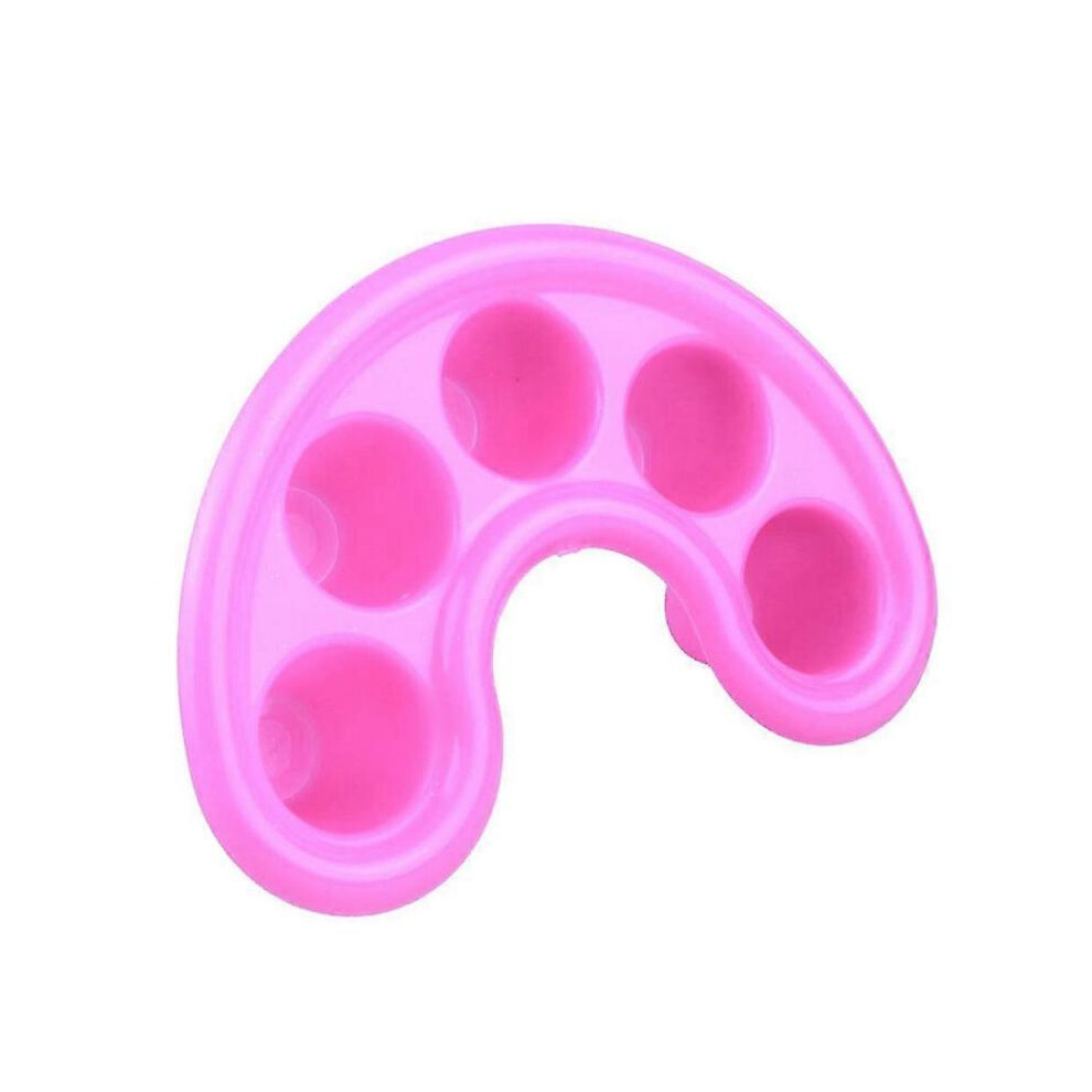 Dedicated Manicure Bowl Hand Care Bubble Nail Bowl,five Fingers Soften Dead Skin Soaking Tool