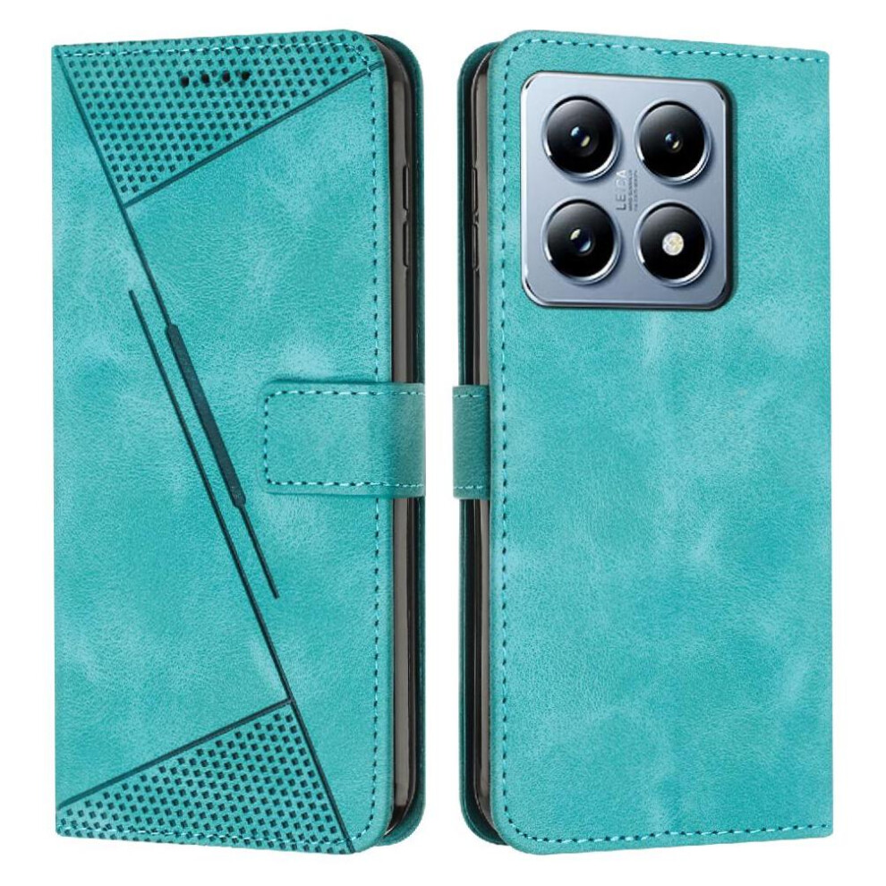 (Green) Flip Case For Xiaomi 14T Pu Leather Kickstand Card Insertion Wallet Green 764563471058