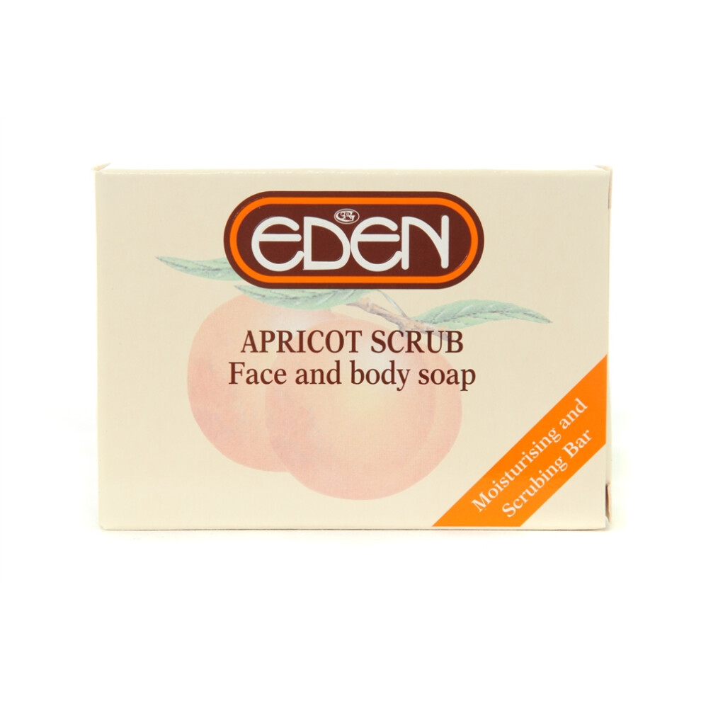 Eden Apricot Scrub Beauty Soap For Women - 150g