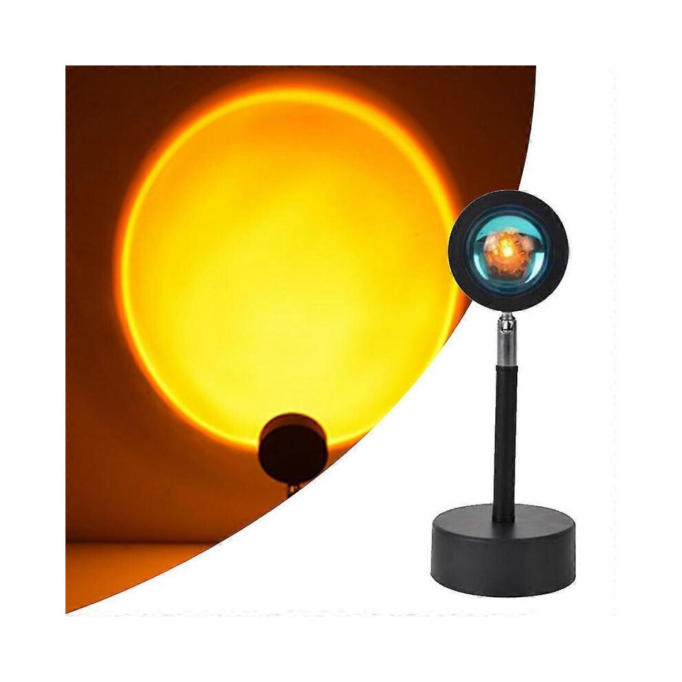 Sunset Lamp, 180 Rotation Usb Sunset Projector