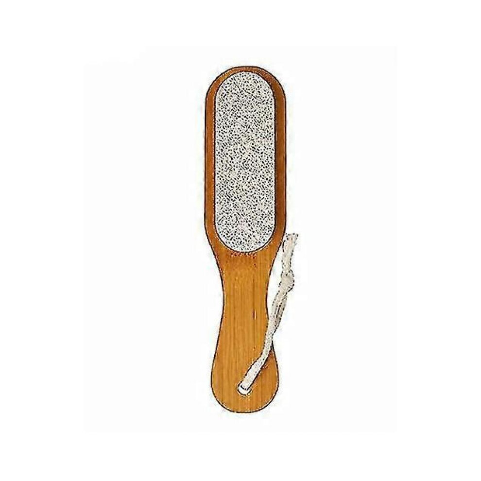 5pcs Bamboo Foot File & Pumice Stone Home Pedicure Foot Rasp Double Sided