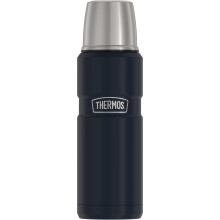 THERMOS Stainless King Vakuum-isoleret kompakt flaske 16 ounce midnatsbl?