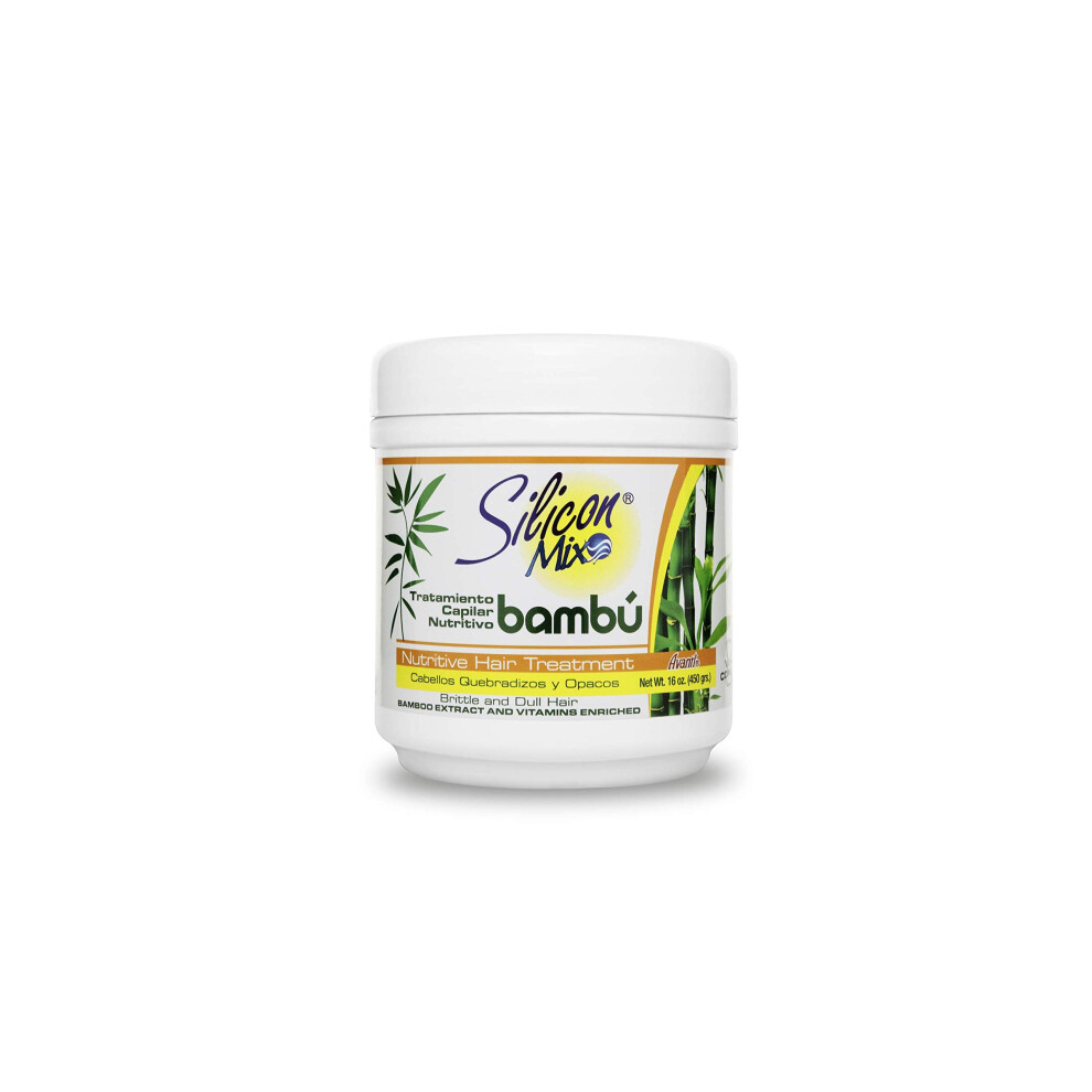 Traitement Capillaire Nutritif Au Bambou Silicon Mix Bambu, 473 Ml-image