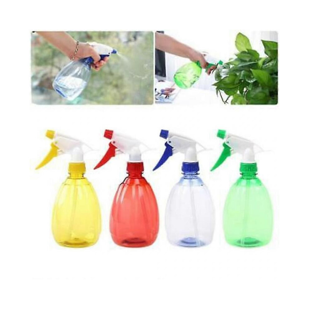 4pcs Plastic Spray Bottle 500ml Convenient And Versatile Sprayer