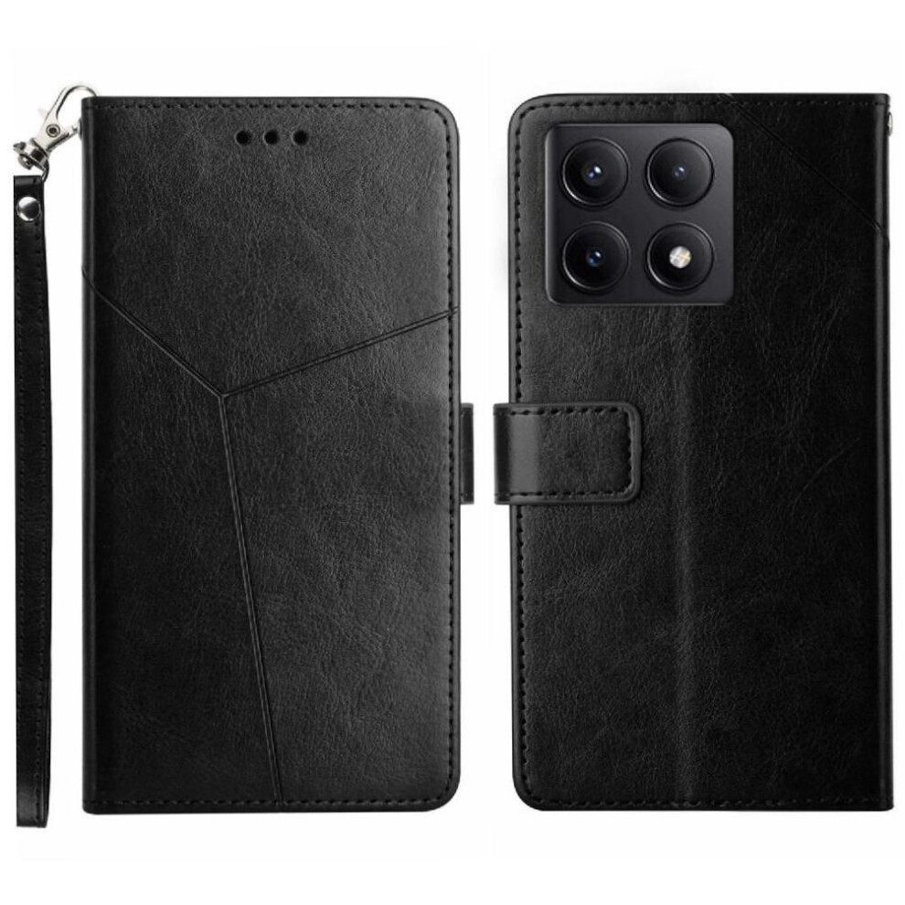 (Black) Case For Xiaomi 14T Shockproof Tpu Shell Flip Cover Book Folding Leather Wallet Kickstand-Durable Black 764563474868