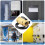 2 Pieces G3/4 Water Flow Sensor, Water Flow Sensor 3/4'' Flow Meter, Hall Effect Water Flow Sensor Water Flow Switch Water Flow Meter, 1-30L/Min 7