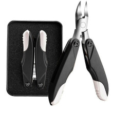 Nail Clipper, Stainless Steel Multifunction Foldable Olecranon Toenails Trimmer for Paronychia Thick Toenails Ingrown Toenails Nails Cutter