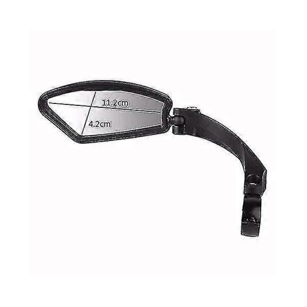 Bike Mirrors,bike Handlebar Rear View Mirrors Stainless Steel Folding Adjustable 360 Rotatable