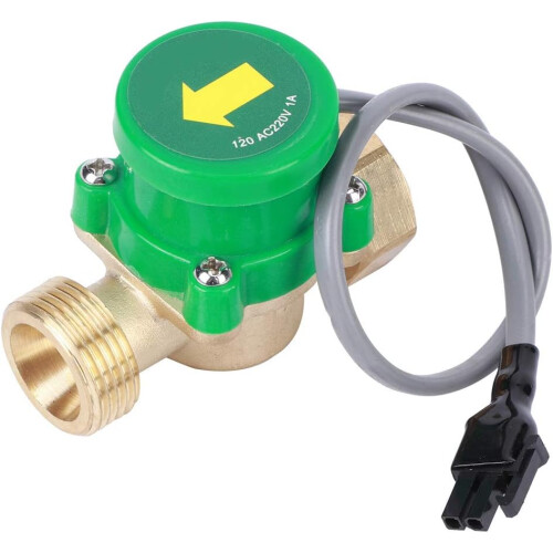 HT-120 220v 3/4" threaded 60W water pump flow sensor electronic pressure automatic control switch for shower low water pressure solar heating 1