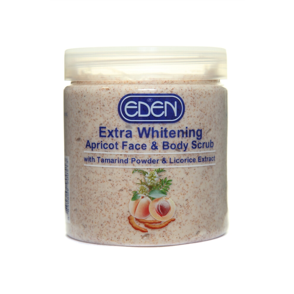 Eden Extra Beauty Apricot Face & Body Scrub For Women - 500g